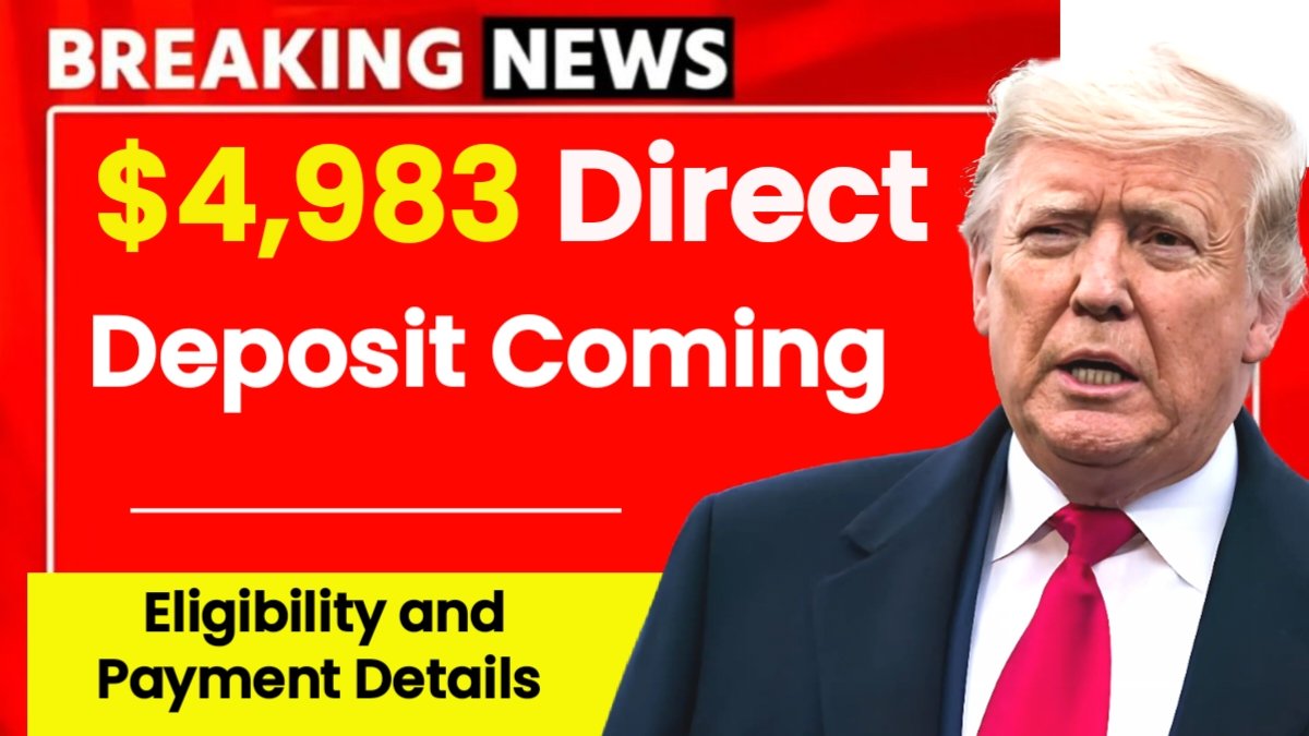 $4,983 Direct Deposit for U.S. Citizens in November 2025
