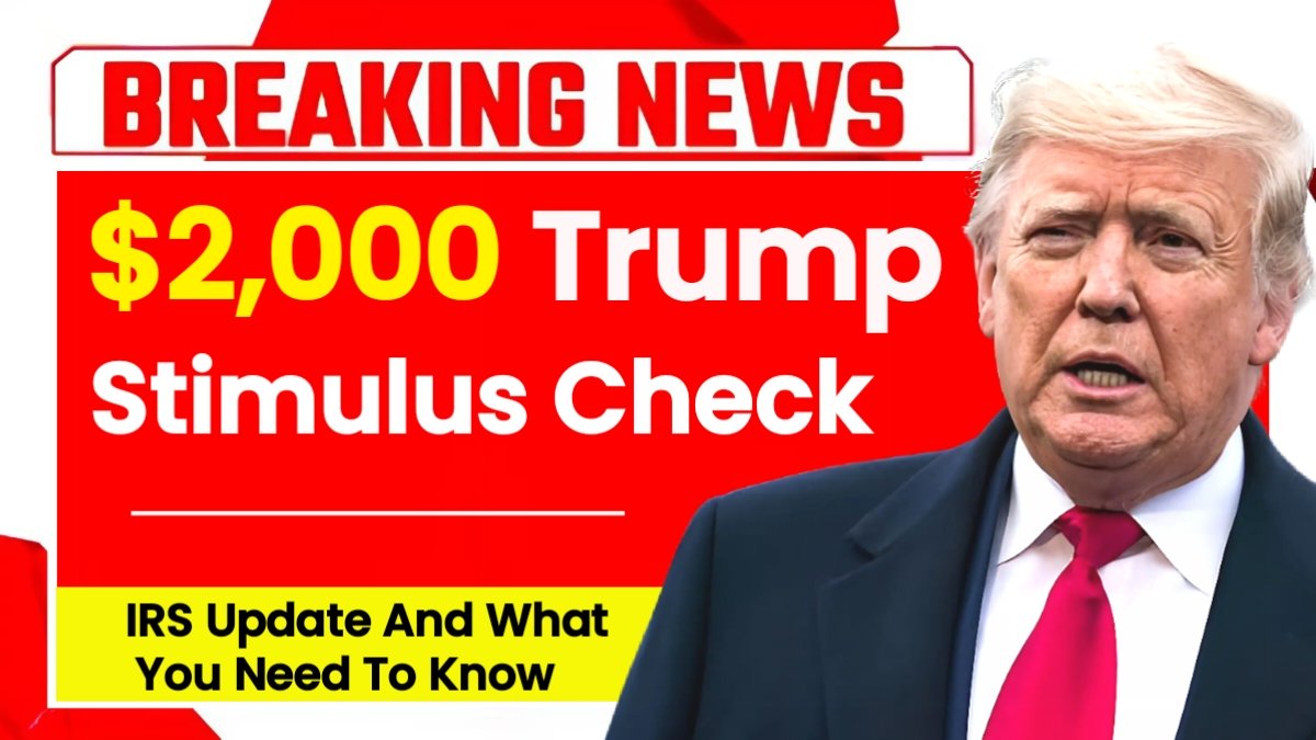 $2,000 Trump Stimulus Check in November 2025